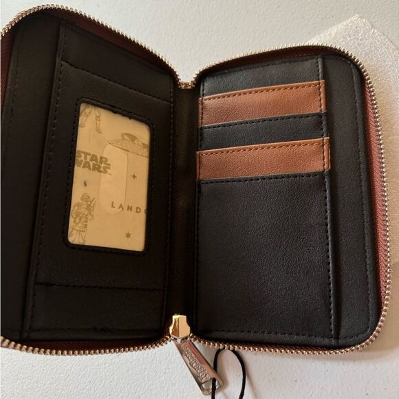 Star Wars Loungefly St Lando Jabba Zipper Wallet NWT - Picture 4 of 6